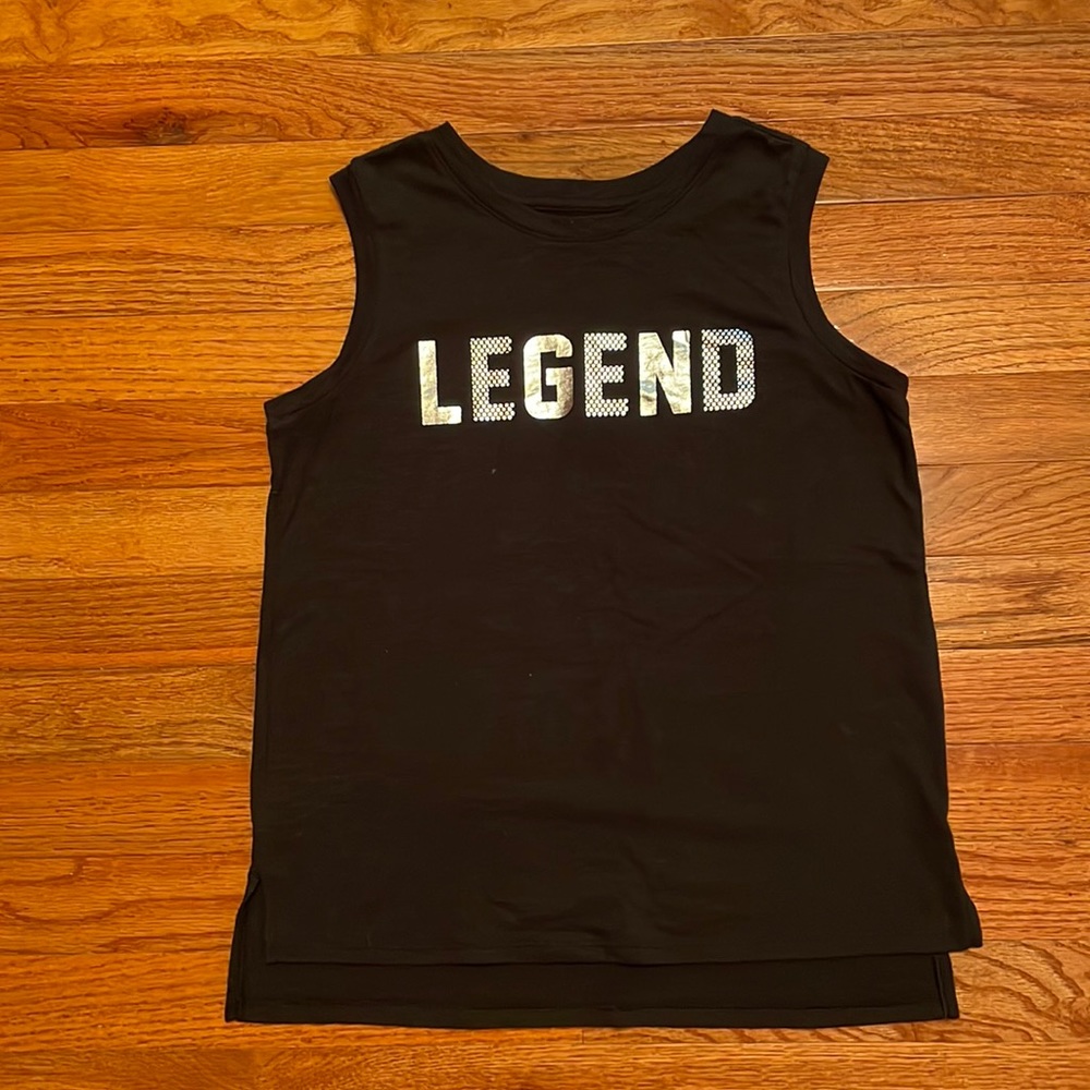 Black Tank, size large juniors